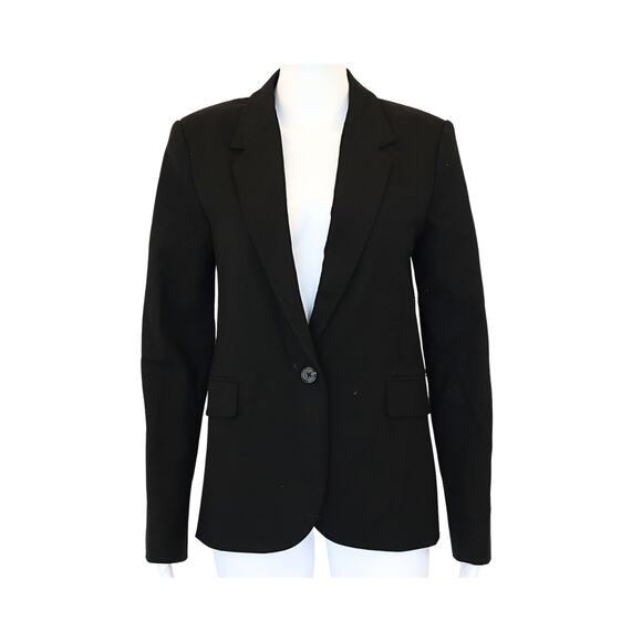 Women's Classic Fit Suiting Blazer - Black - S - Picture 1 of 2